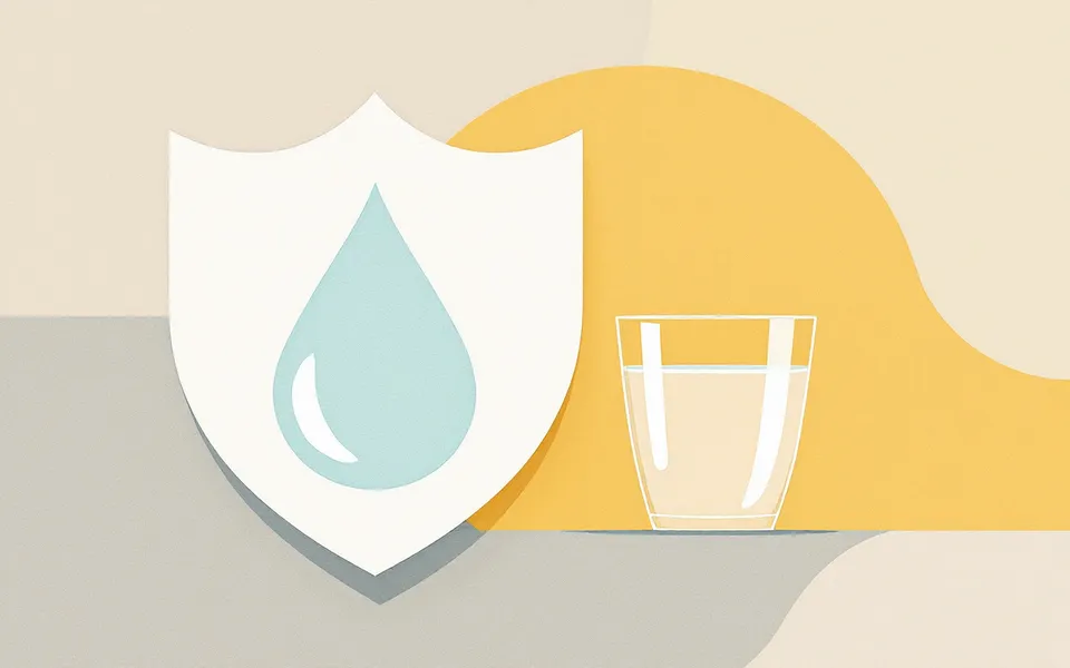 Illustratie bij het artikel: Nitrofurantoine: werking, bijwerkingen en dosering